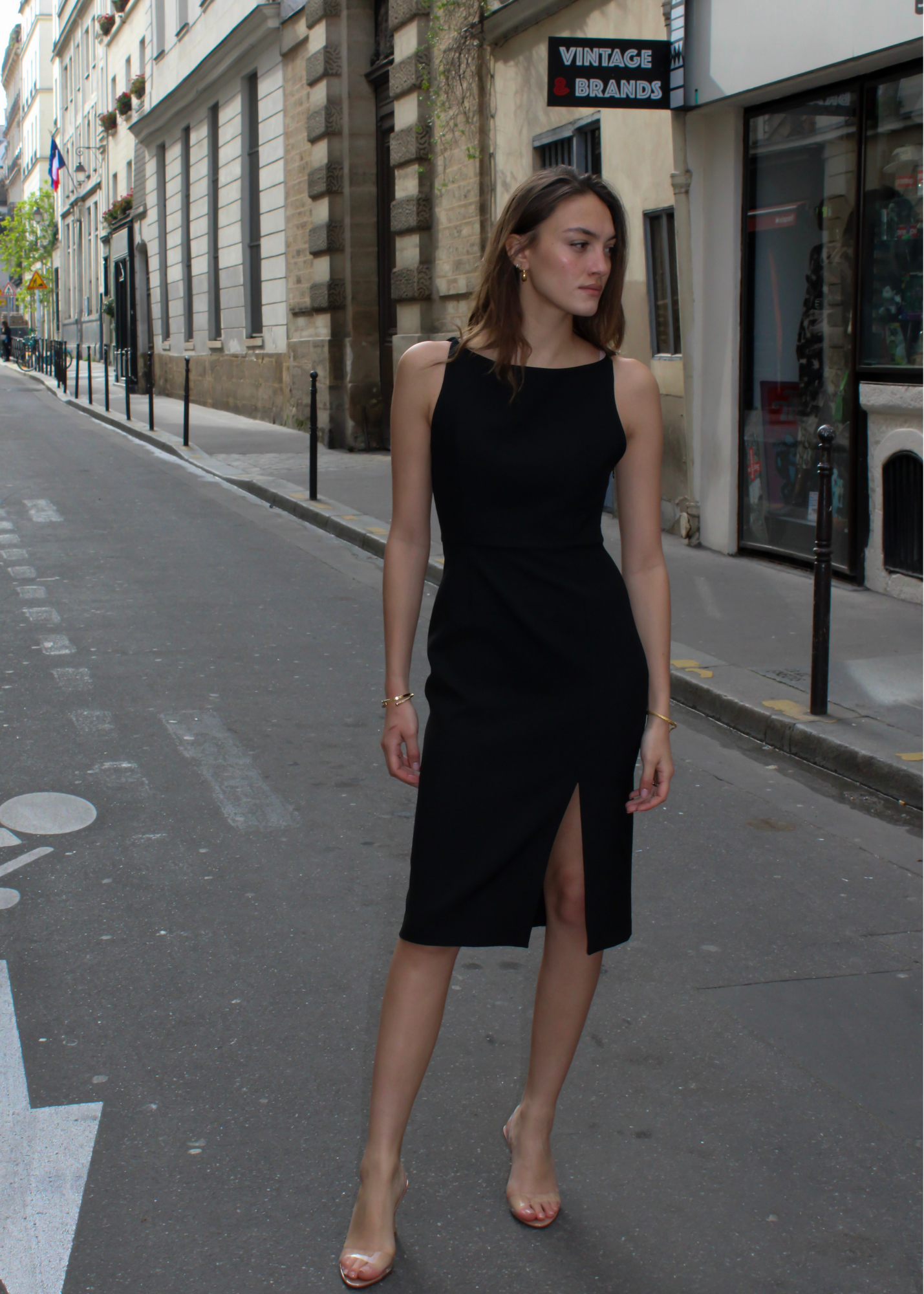 Robe Aretha noire